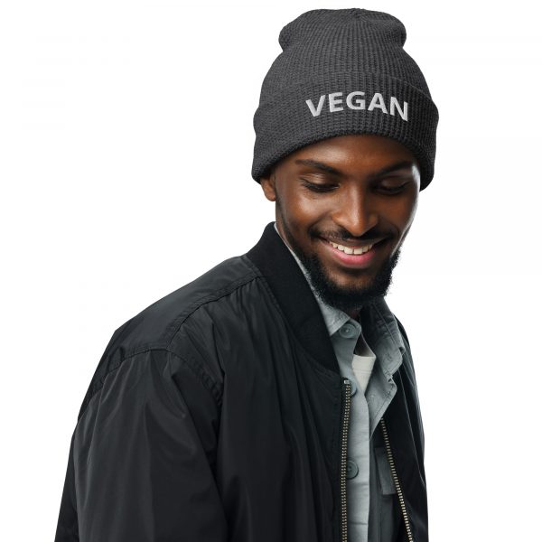 Vegan Waffle Beanie - Image 2
