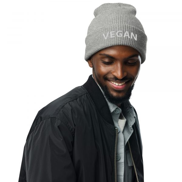 Vegan Waffle Beanie - Image 4