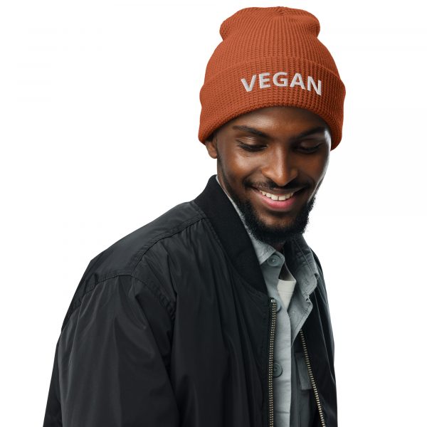 Vegan Waffle Beanie - Image 3